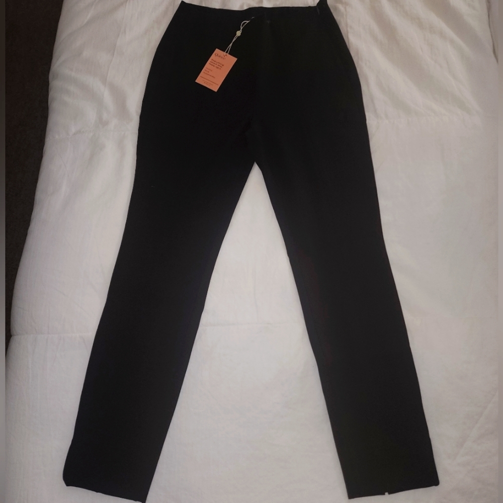 Quince Ultra Stretch Ponte Pintuck Ankle Pant